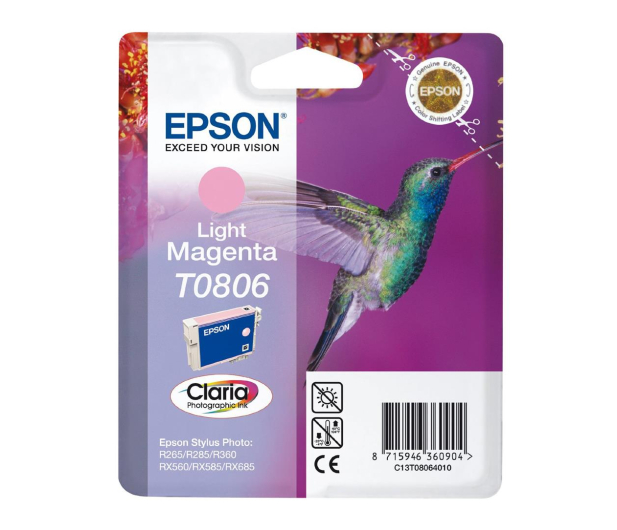 Tusz EPSON T0806 Light Magenta (C13T08064010) - 25729 - zdjęcie